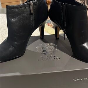 Vince Camuto Black Heeled Boots